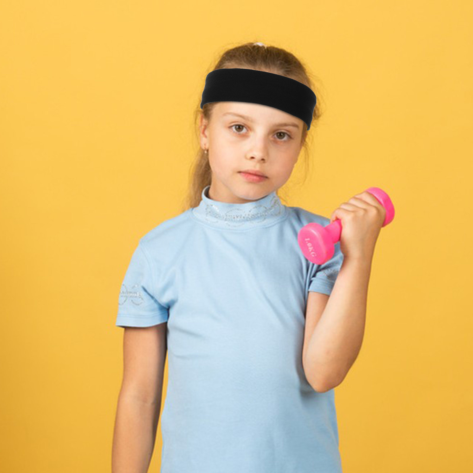 Running Gear Youth - 4Pcs Sports Sweatbands Youth Adjustable Headbands