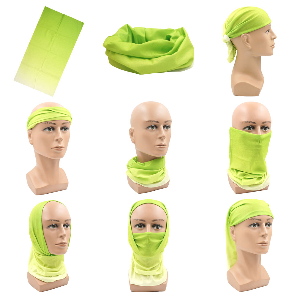 Green Face Bandanas Cover Hiki - Running Gear Parts incelemesi ve fiyatı
