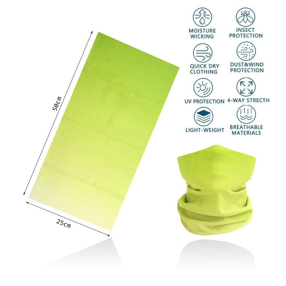 Green Face Bandanas Cover Hiki - Running Gear Parts incelemesi ve fiyatı