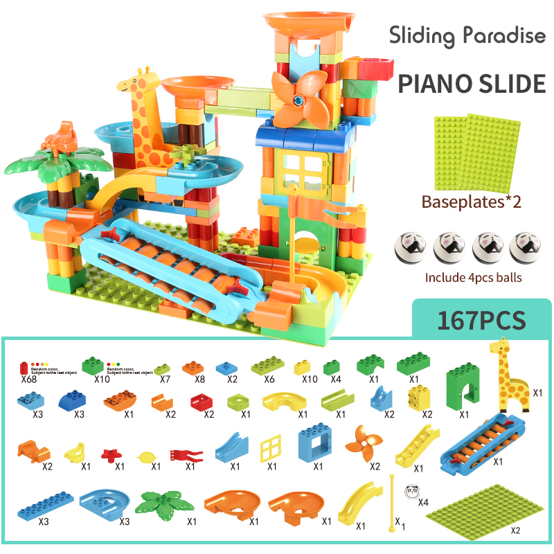 283PCS Large Piano Slide Gear  - Running Gear Parts incelemesi ve fiyatı