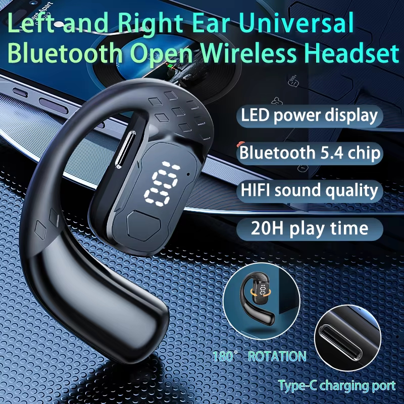 Bluetooth 5.4 180° Rotation Ad - Earphone Sport Hook incelemesi ve fiyatı
