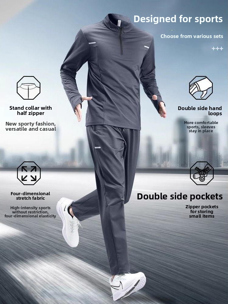 Men's Running Sport Suit Long  - Running Gear Youth incelemesi ve fiyatı
